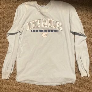 Long sleeve light blue top